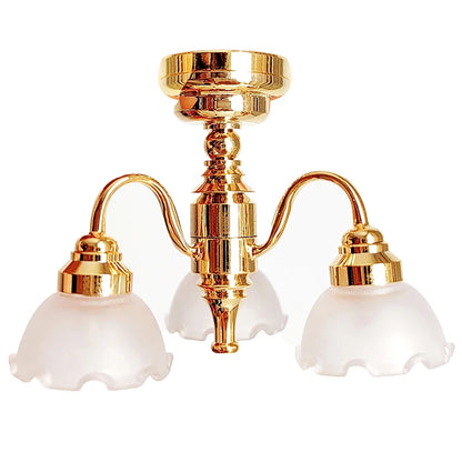 Miniature Golden Ceiling Lamp